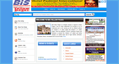 Desktop Screenshot of bisyellowpages.com